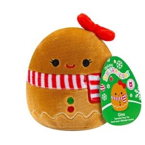 Gina the Dog Toy Squishmallows 4” NWT